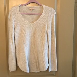 Grey knit sweater